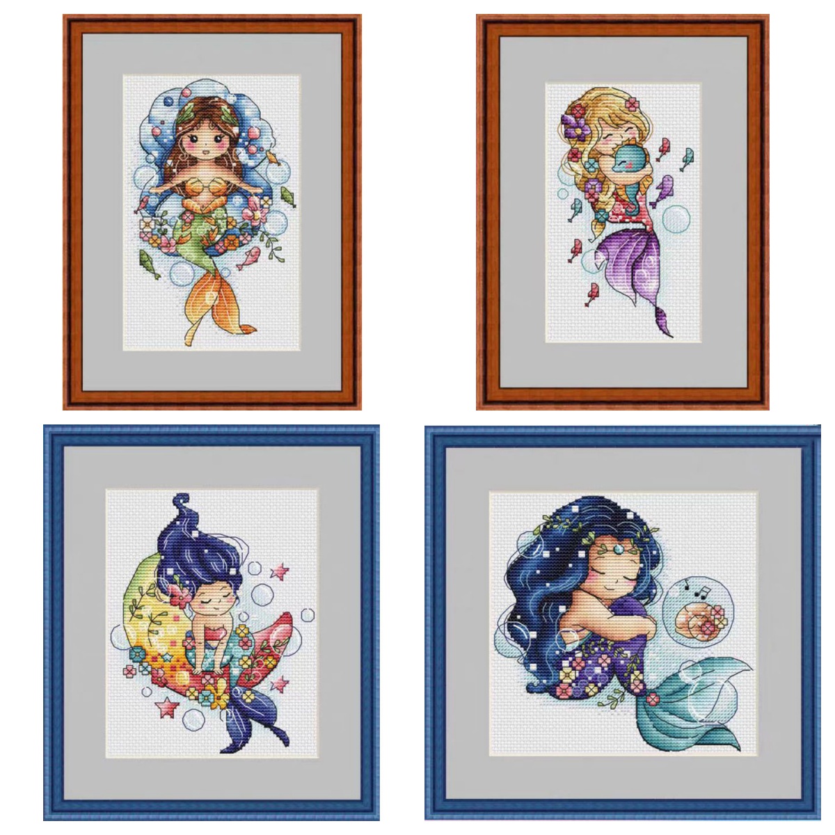 4860 Cross Stitch Kits Sets Fo - Art Craft And Cloth recension och pris