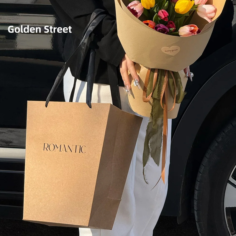 New-style brown kraft paper bo - Art Craft Items recension och pris