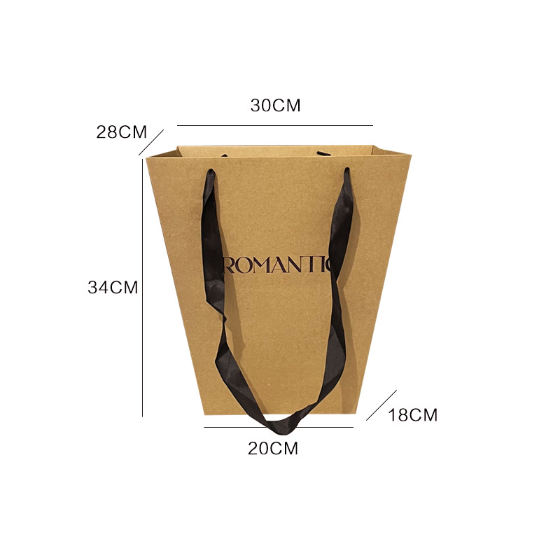 New-style brown kraft paper bo - Art Craft Items recension och pris