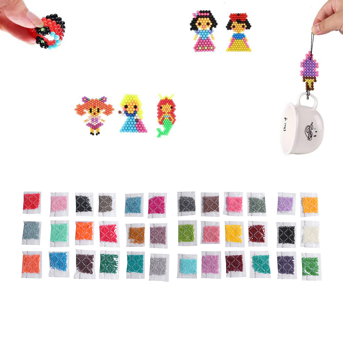 36pcs Round Diamond Set Resin  - Craft Art Set recension och pris