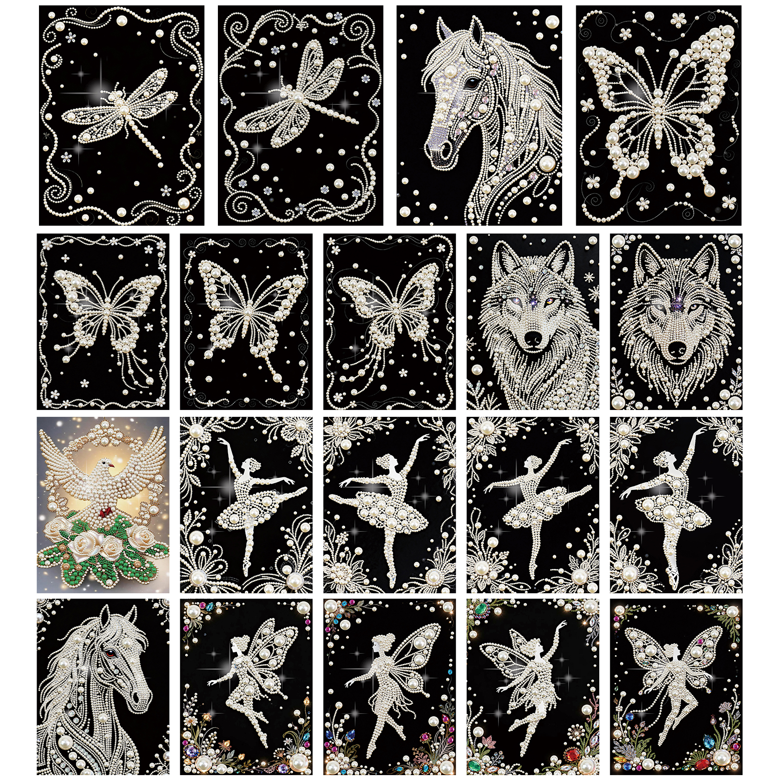DIY Pearl Painting Art Kits fo - Art Craft Picture recension och pris