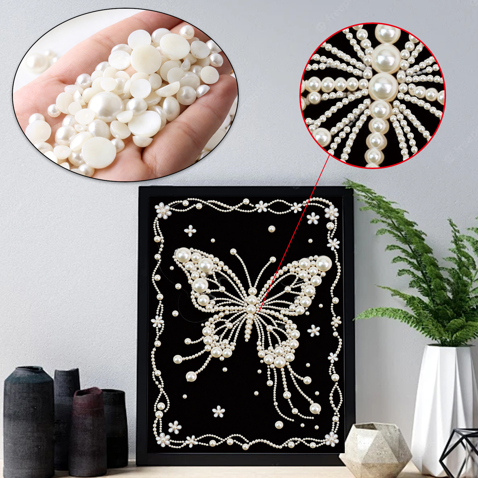 DIY Pearl Painting Art Kits fo - Art Craft Picture recension och pris
