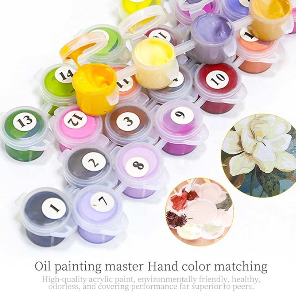 DIY Paint by Numbers Kit for A - Art Craft And Cloth recension och pris