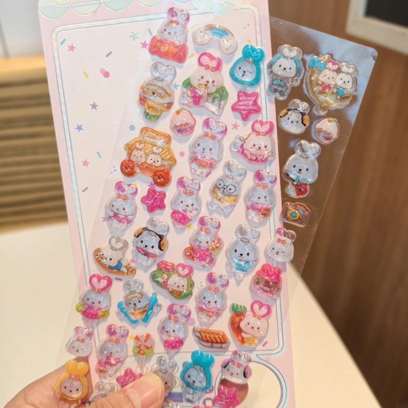 Embossed Animal Sticker Adhesi - Art Craft Notebook recension och pris