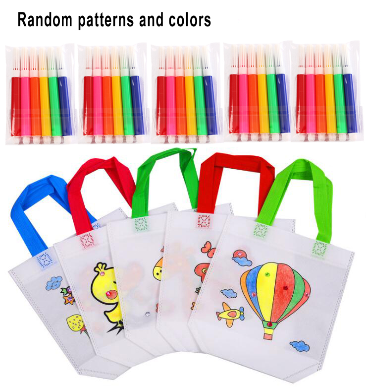 DIY Drawing Bag Graffiti Bag H - Art Craft Notebook recension och pris