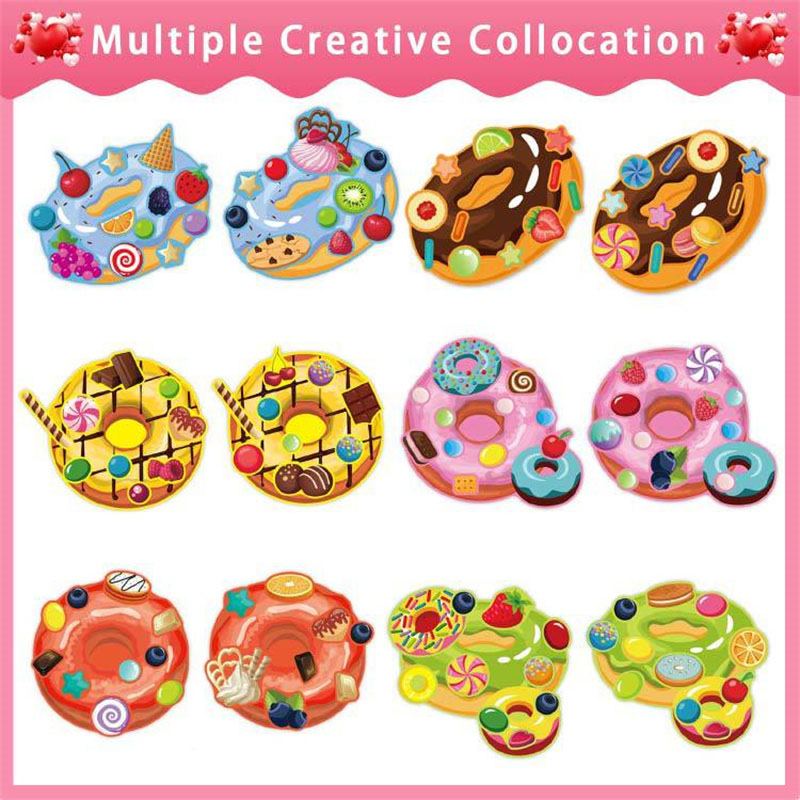 Make a Face Donut Stickers for - Art Craft 6 Year Old recension och pris