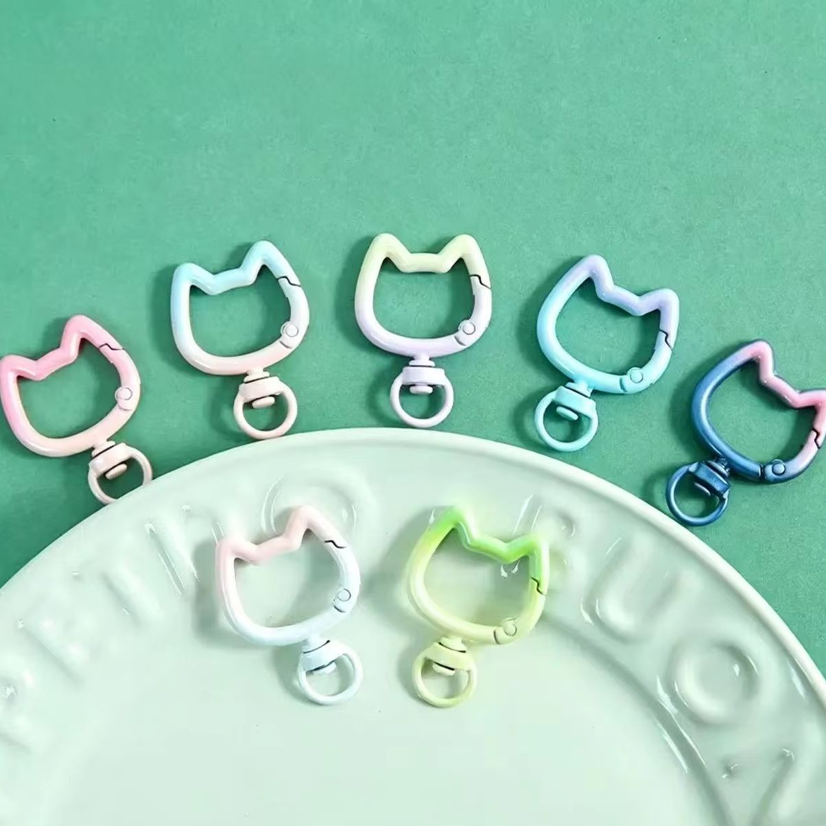 5-10PCS Gradient Cute Cat Clas - Art Craft Ideas recension och pris