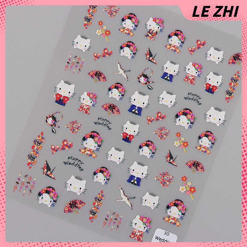 Kawaii Cartoon Nail Art Sticke - Art Craft Movement recension och pris