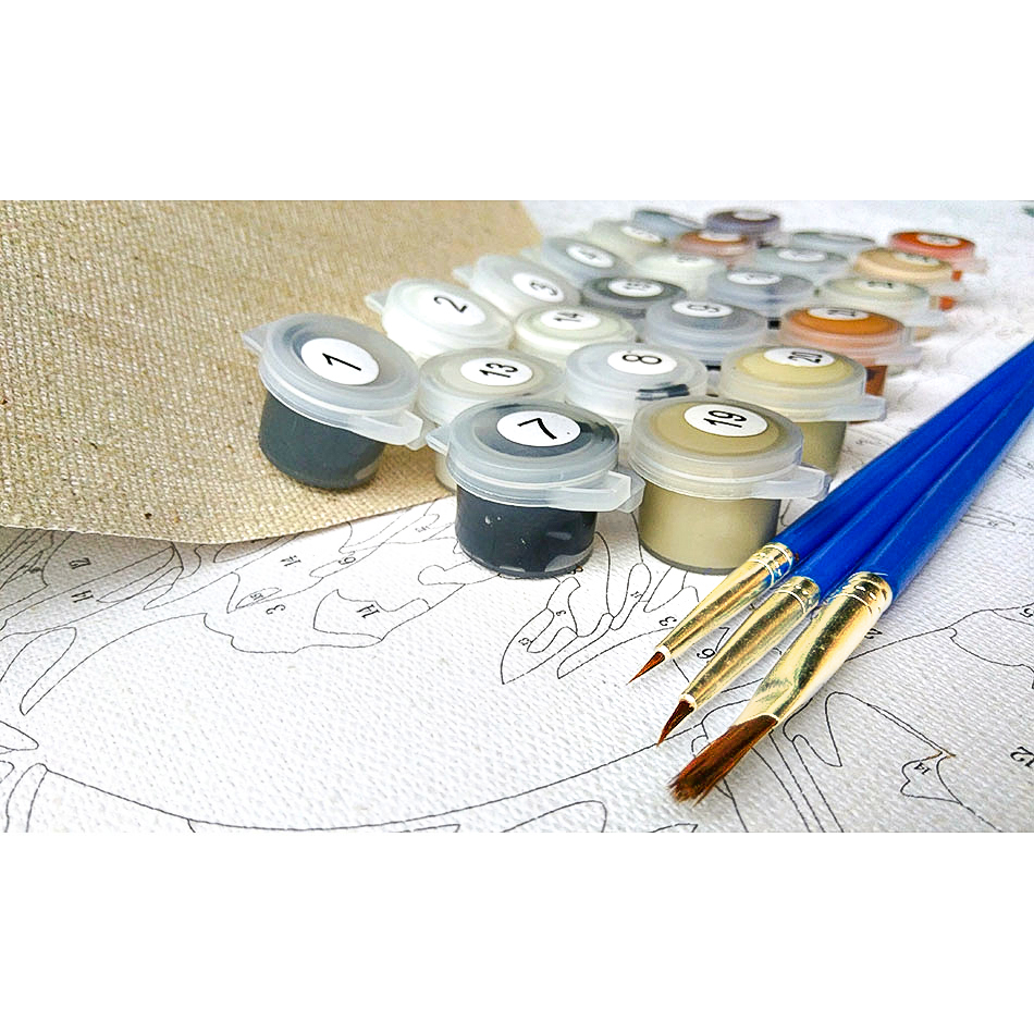 GATYZTORY City Painting By Num - Art Craft Picture recension och pris