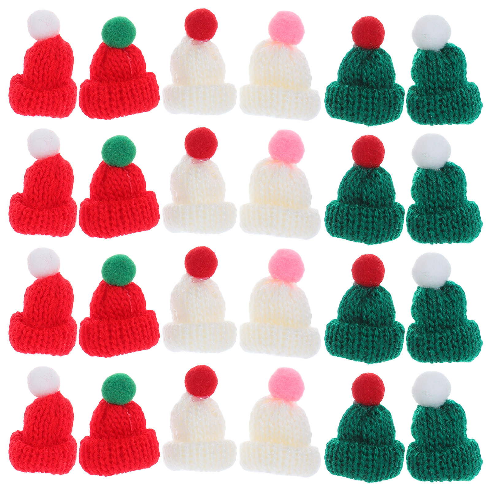 60Pcs Mini Knit Hats for Craft - Art Craft And Cloth recension och pris
