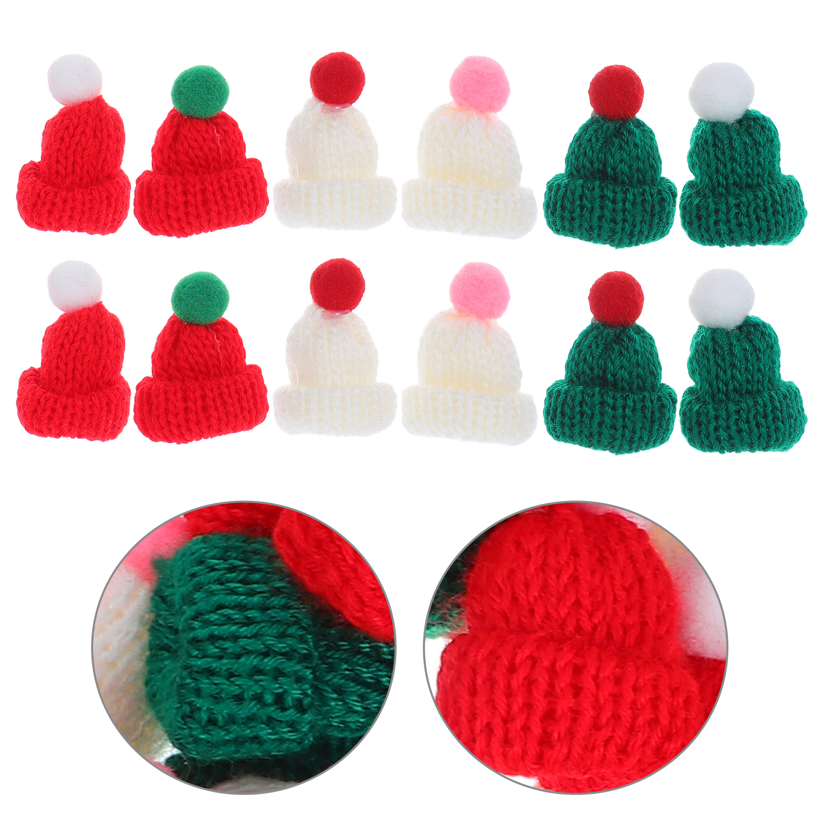 60Pcs Mini Knit Hats for Craft - Art Craft And Cloth recension och pris