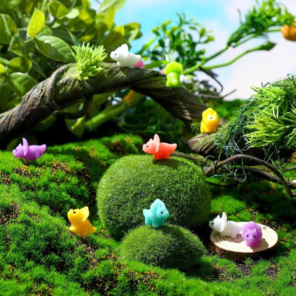 6/12pcs Mixed Color Mini Resin - Dinosaur And Craft recension och pris