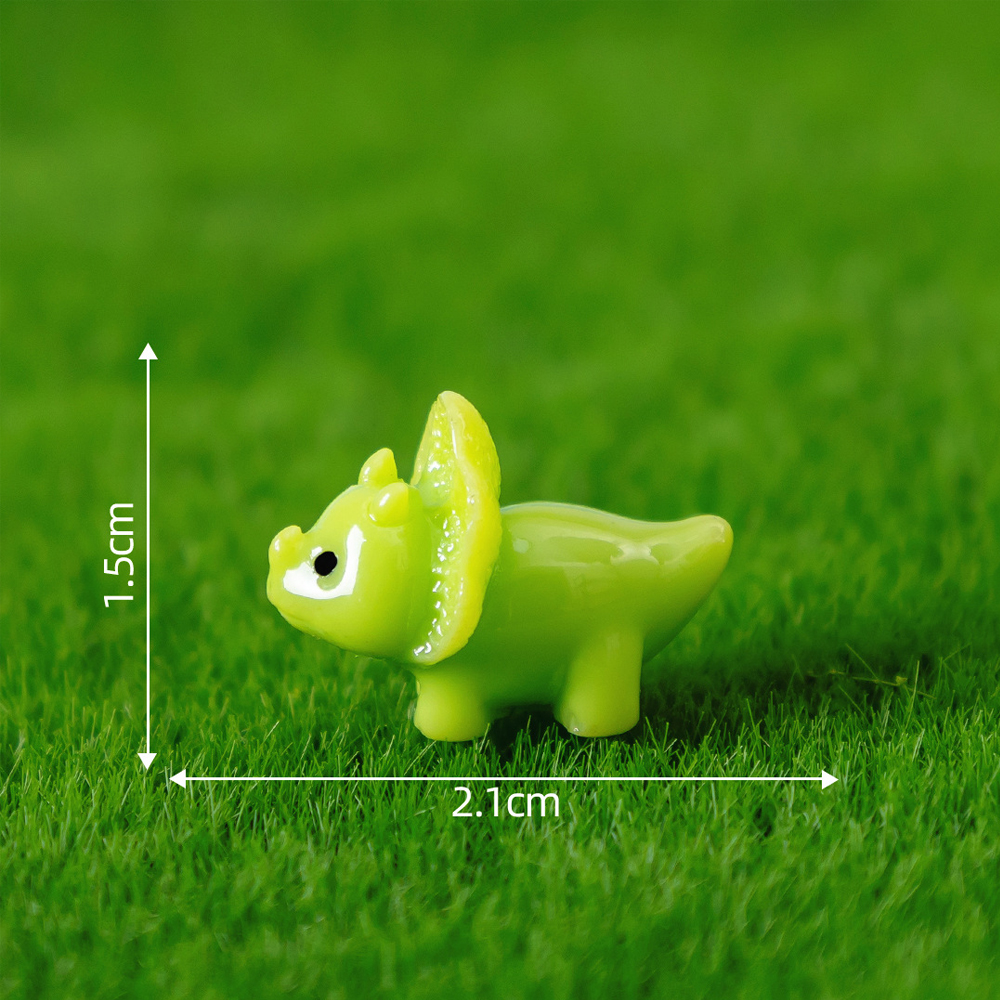 6/12pcs Mixed Color Mini Resin - Dinosaur And Craft recension och pris